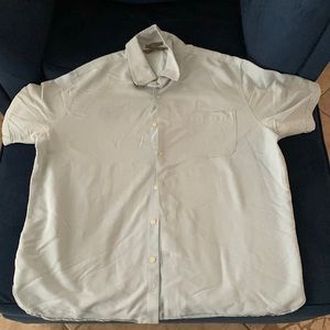 Axist Surf Soft light blue short sleeve button up